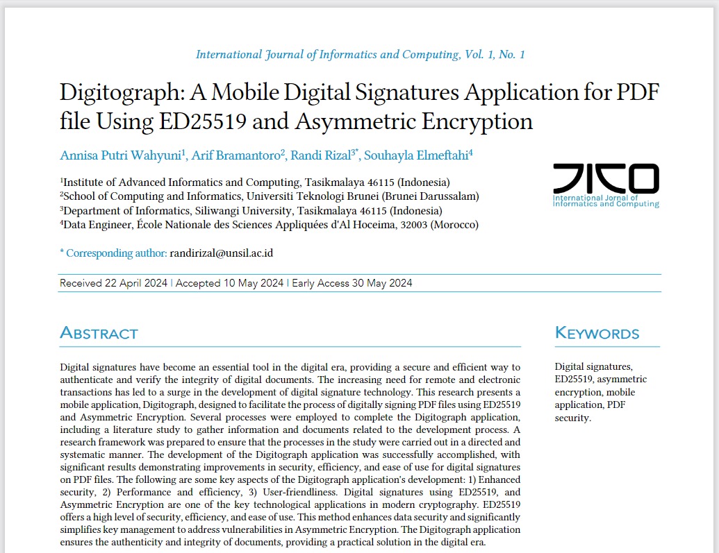 Digitograph